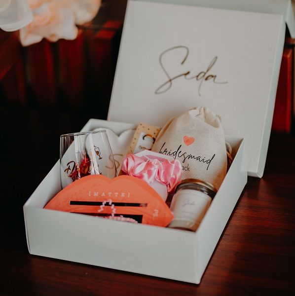 coffret cadeau invites mariage temoins